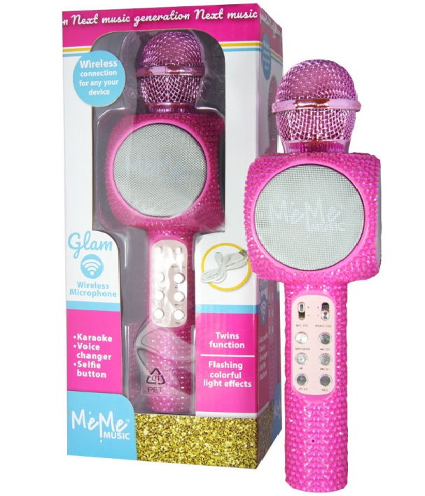 Glam Microfono Wireless Pink