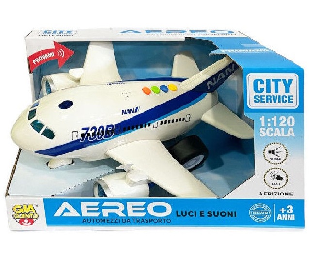 Aereo Jumbo 720A Frizione Luci e Suoni