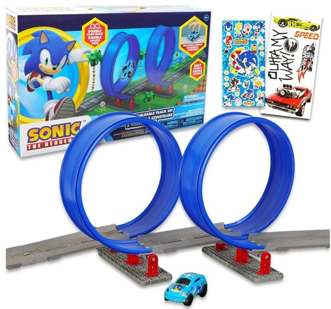 Pista costruibile Turbo Speed ??Double Loop di Sonic the Hedgehog