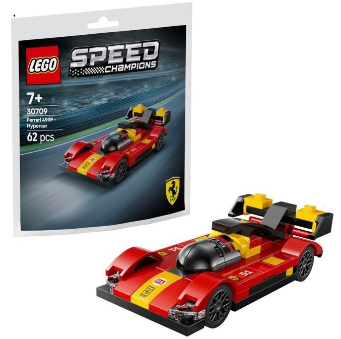 BUSTINA FERRARI 499P HYPERCAR SPEED CHAMPIONS LEGO