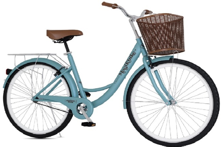 Magic Bike – Bicicletta City Bike Olanda Classic mis.26″ col. azzurro cangiante metallico