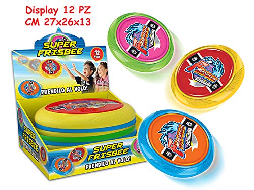 Teorema Frisbee 3 Colori Asst in PVC e Silicone antirottura Diam 28Cm