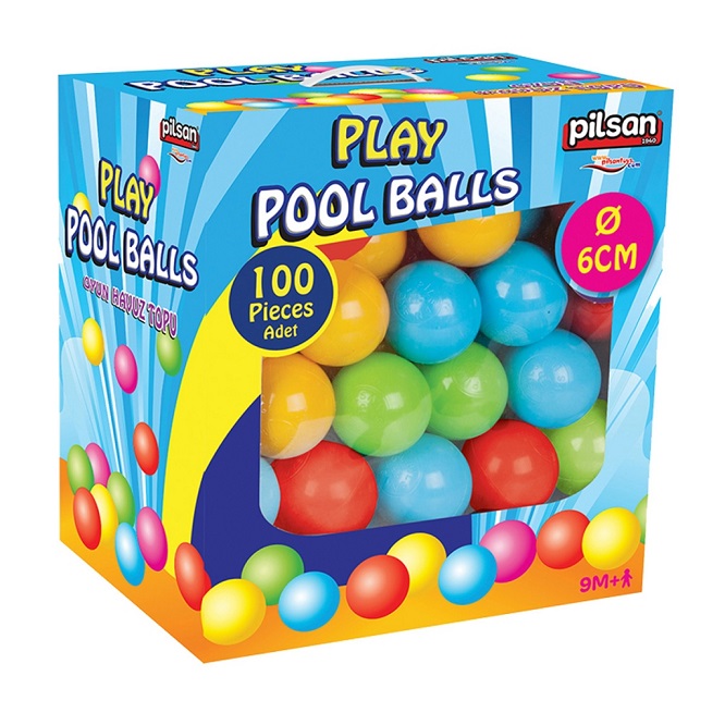 Box Palline colorate 100 pz.