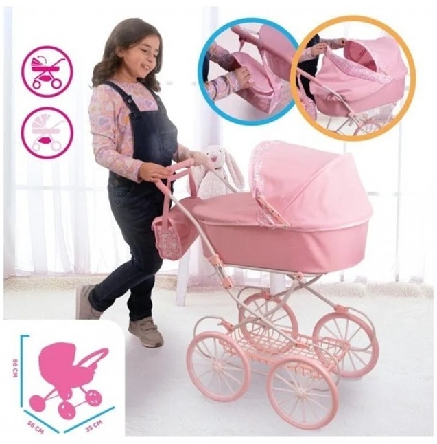 Carrozzino Inglesina Col. Rosa