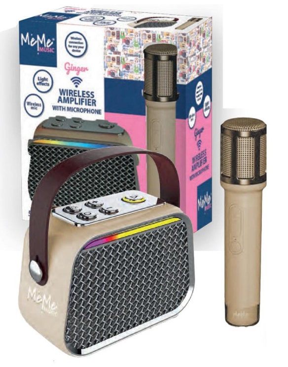 New Altoparlante Karaoke Wireless e Microfono modello Ginger