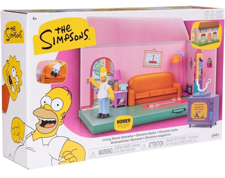 Playset Casa dei Simpson – Sala e Facciata