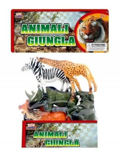 Kidz Corner Animali zoo in busta gigante da 6 pezzi – 440446