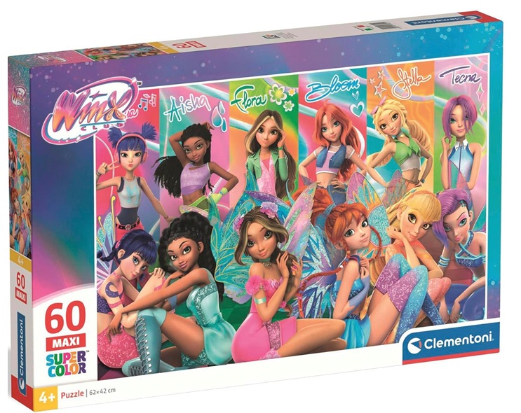 Cementoni Winx 2025  Maxi Puzzle, 60 Pezzi 26301