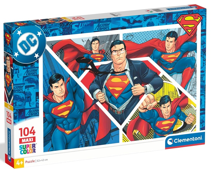 Cementoni Superman 2026 Maxi Puzzle, 104 Pezzi 25022