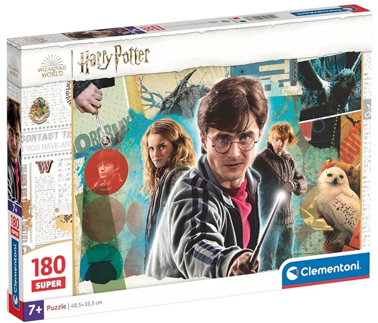 Clementoni – Harry Potter Supercolor Puzzle – 180 Pezzi, 29068