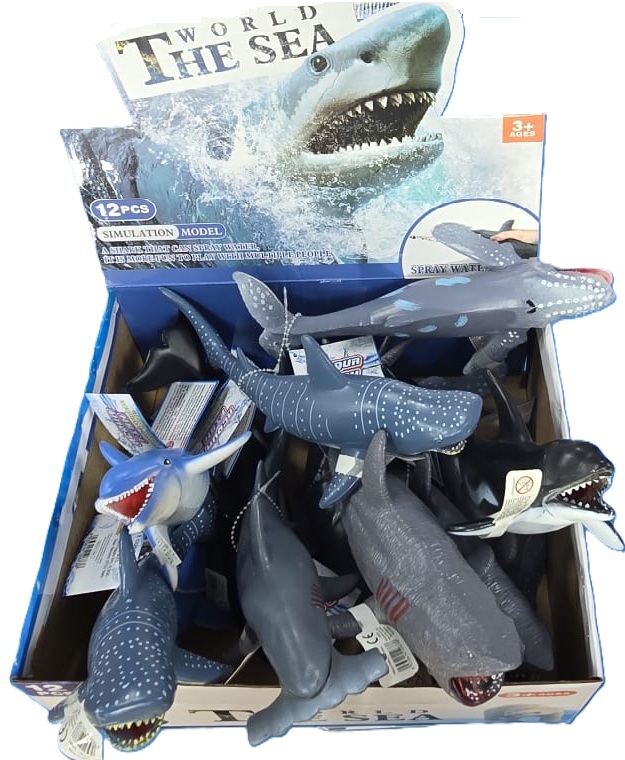 Animali Marini in plastica semirigida