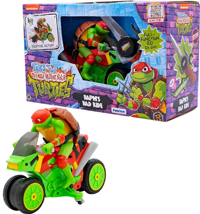Teenage Mutant Ninja Turtles Veicolo radiocomandato Raph’s Rad Ride