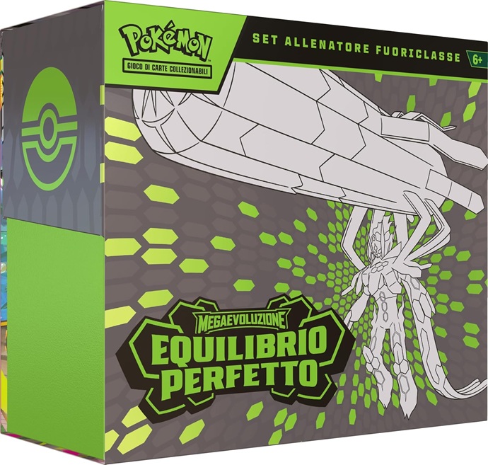 Pokémon: set Allenatore Fuoriclasse dell’espansione Megaevoluzione – Equilibrio Perfetto del GCC Pokémon (una carta promozionale a figura intera, nove buste di espansione e accessori premium)