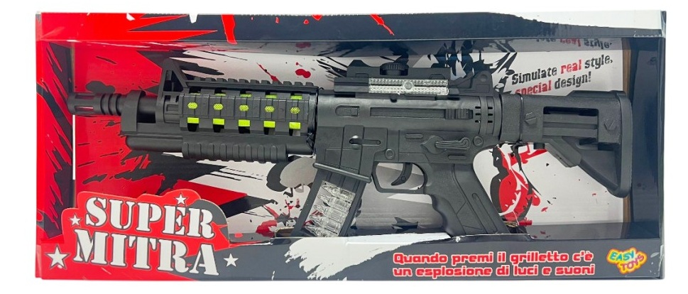 Super Mitra a batteria Battery Operated Luci e suoni