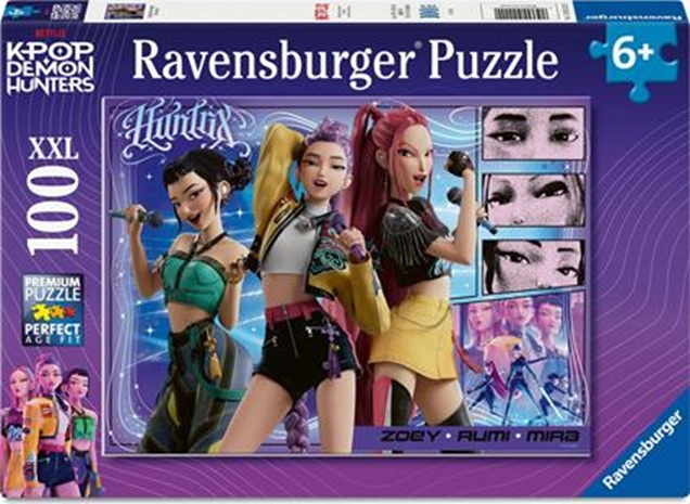 Puzzle Ravensburger K-Pop Demon Hunters XXL 100 pezzi
