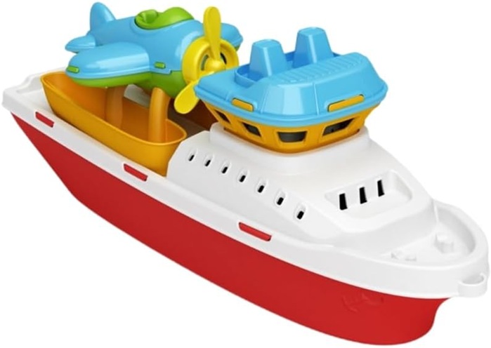 Adriatic Barca cargo galleggiante in plastica con idrovolante