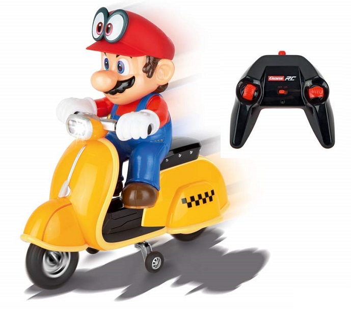 Super Mario Odyssey Scooter R/c Full Function  by CARRERA