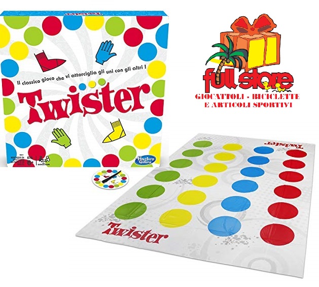 New Twister (gioco in scatola Hasbro Gaming – versione in Italiano)