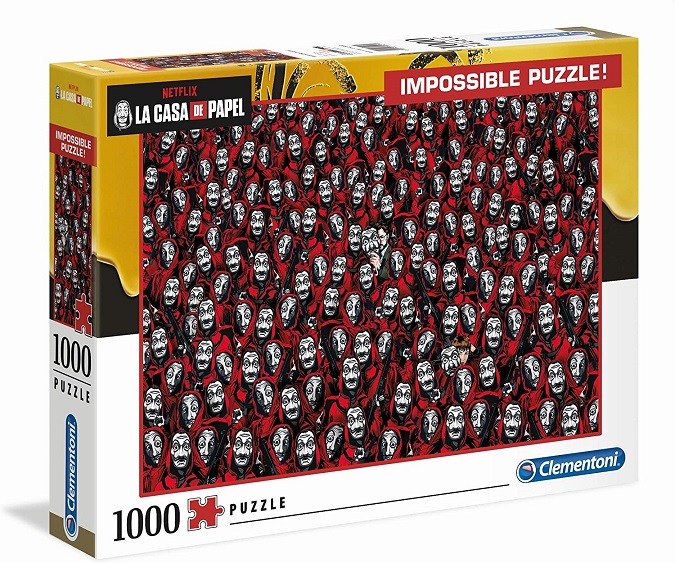 Puzzle 1000 Pezzi – Hight Quality La casa di Carta impossible puzzle