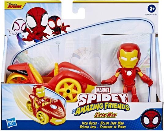 Spidey & Frends Veicolo con personaggio Iron Man