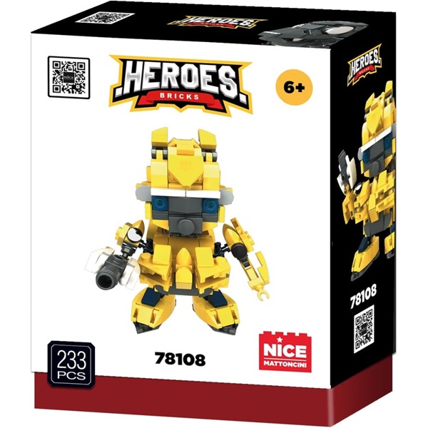 Sluban – Heroes Yellow Car Soldier