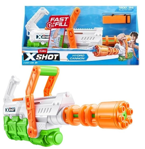 X-shot Hydro Cannon – Fast Fill spara fino a 10 M serbatoio 1600 Ml