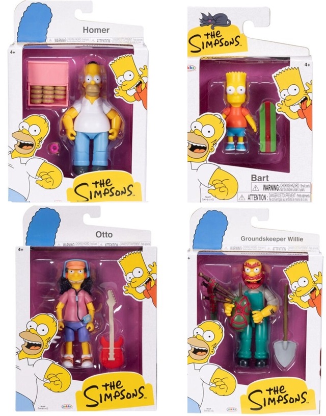 The Simpsons – Confezione Blister Singola Figura I Simpson (13 cm)