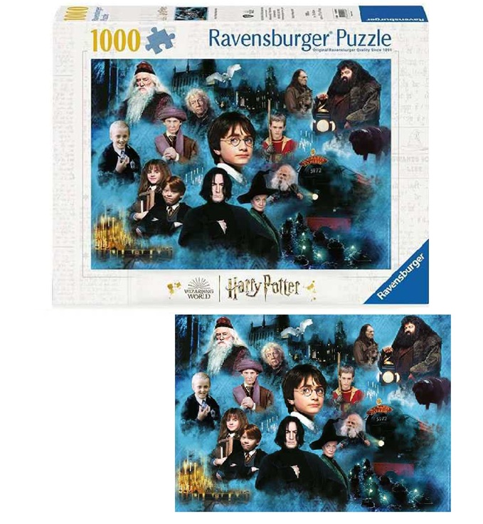 Ravensburger – Puzzle Harry potter, 1000 Pezzi, Età Raccomandata 10+ Anni
