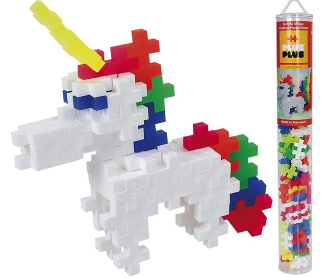Plus Plus – Costruzioni con minitessere pz.100 Sogg.Unicorno