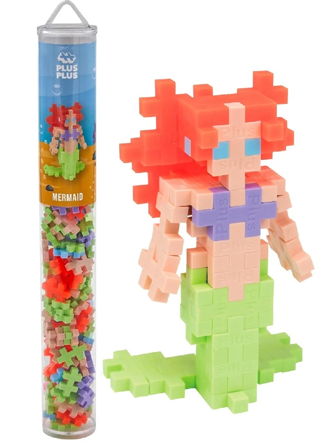 Plus Plus – Costruzioni con minitessere pz.100 Sogg.Sirena
