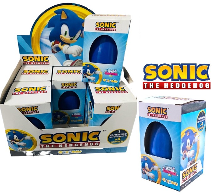 Ovetto Sorpresa Sonic (Vendita singola)