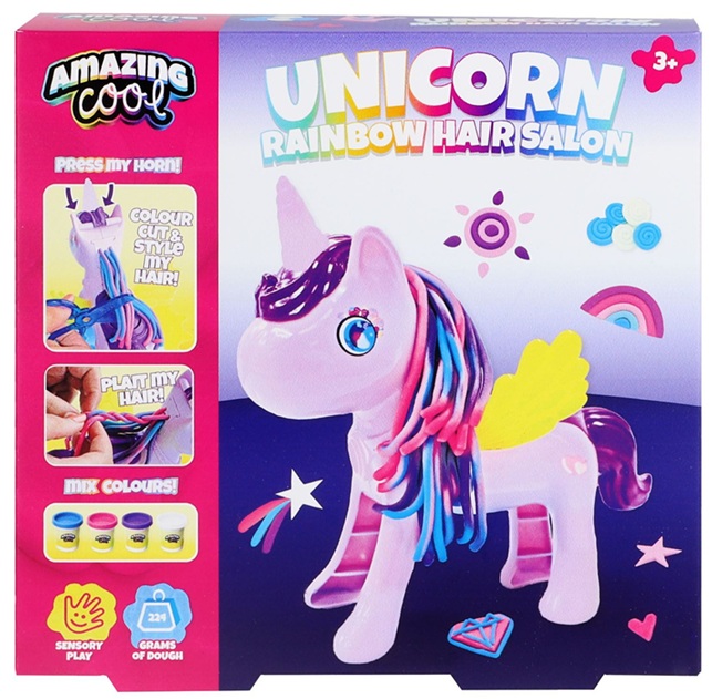 Salone di bellezza dei fantastici unicorni arcobaleno!