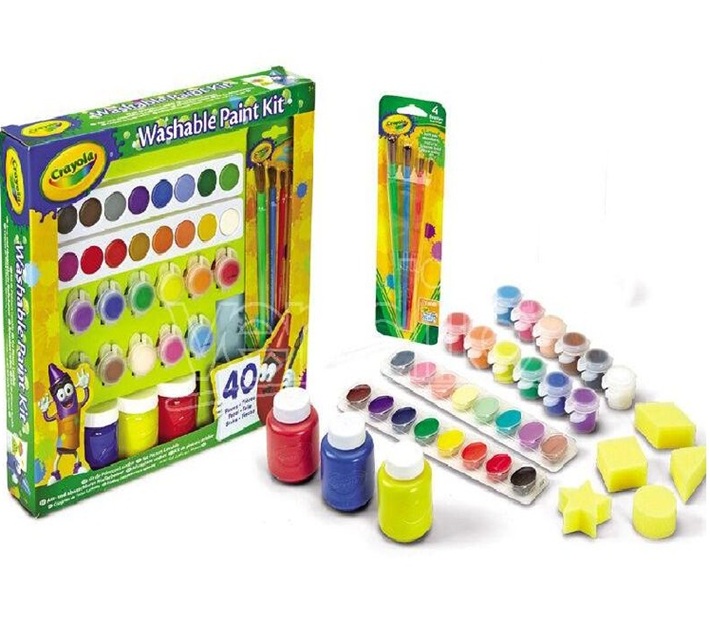 Set di colori lavabili Crayola 40 pezzi Crayola