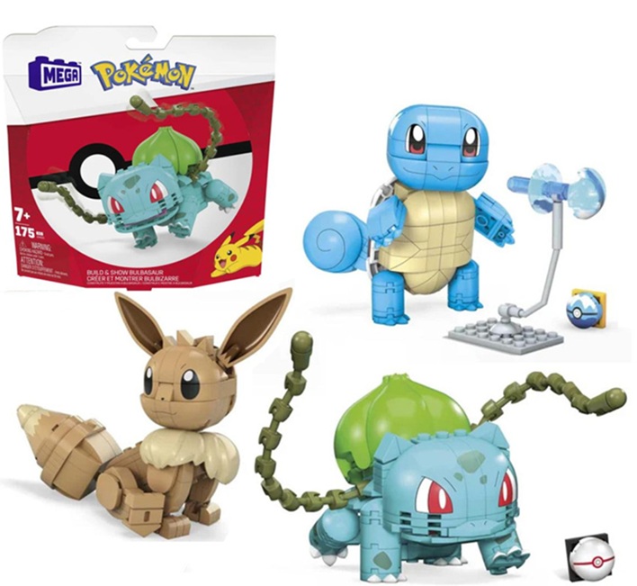 Pockemon Personaggi assortiti Mega