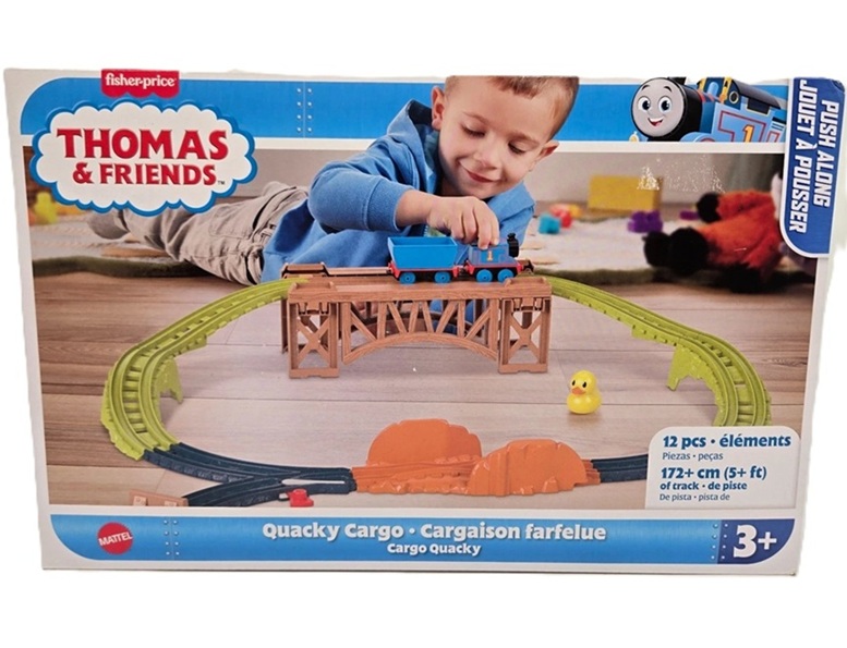 Thomas & Friends Quacky Cargo di Set di binari per trenino a spinta