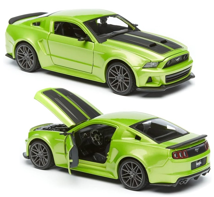 Maisto 531506 – Modellino Ford Mustang Street Racer 2014, scala 1:24