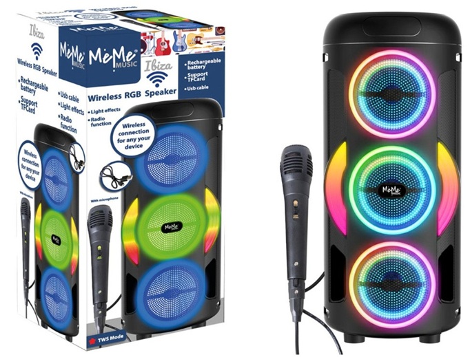 Ibiza Amplificatore e Microfono wireless