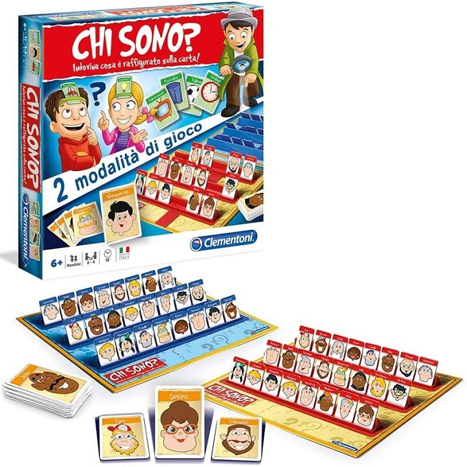 Clementoni – Chi Sono? Gioco Da Tavolo  11920