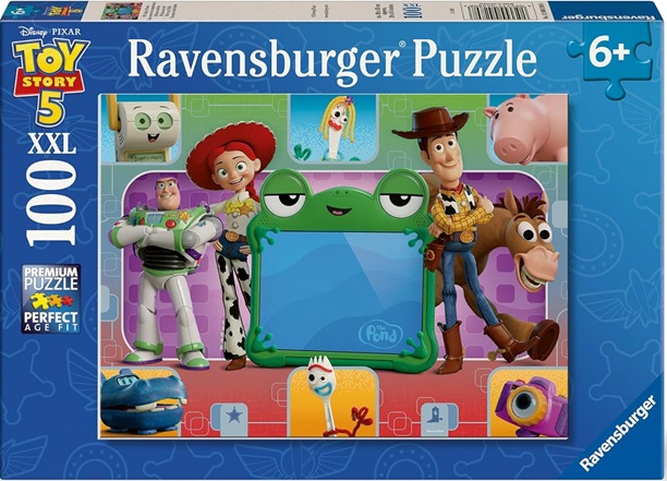 Ravensburger – Puzzle Toy Story 5, 100 Pezzi XXL – Puzzle Bambini 6 Anni.