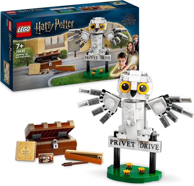 LEGO Harry Potter 76425 Edvige al Numero 4 di Privet Drive