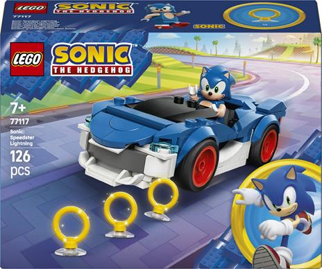 LEGO Sonic the Hedgehog (77117). Sonic: Fulmine supersonico