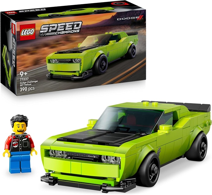 LEGO SPEED CHAMPIONS SPORTS CAR DODGE CHALLENGER SRT HELLCAT 77237