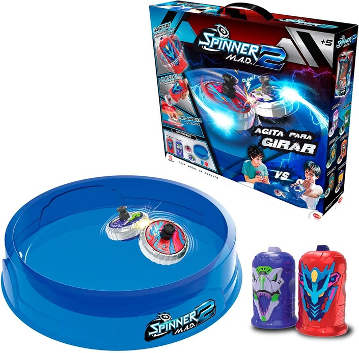Silverlit Spinner Mad 2 Deluxe Battle Pack