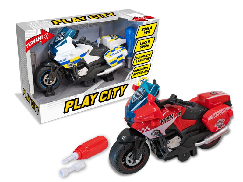 Play City – Moto pronto intervento smonta e rimonta