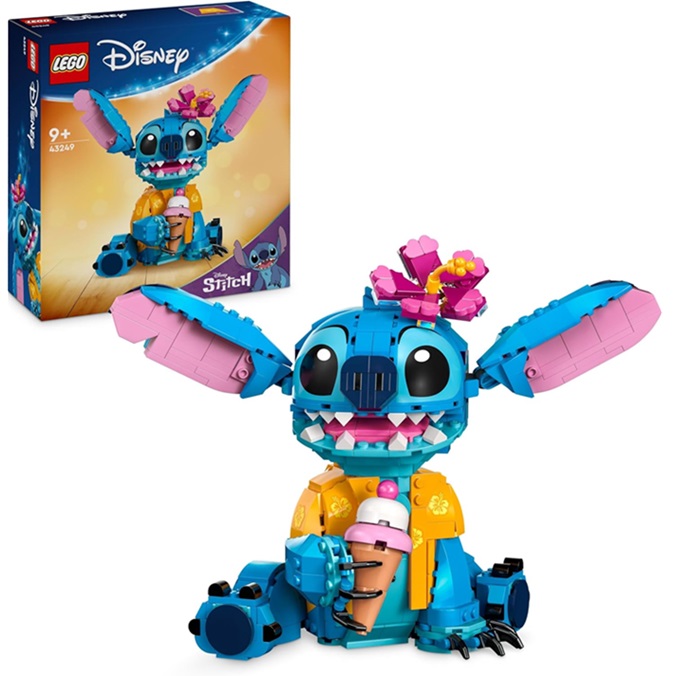 LEGO Disney 43249 Stitch, Gioco di Fantasia per Bambine e Bambini da 9 Anni in su