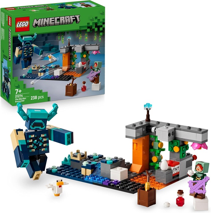 Lego Minecraft L’incontro con il sorvegliante 21274