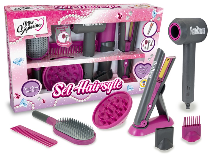 MISS SIGNORINA – SET HAIRSTYLE FUNZIONI REALI