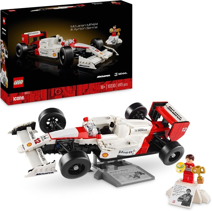 LEGO Icons – McLaren MP4/4 & Ayrton Senna (10330)