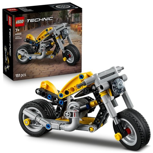 LEGO Technic Moto gialla