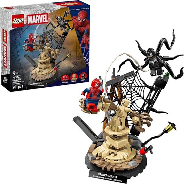 LEGO | Marvel Battaglia Epica: Spider-Man vs. Sandman – 76334